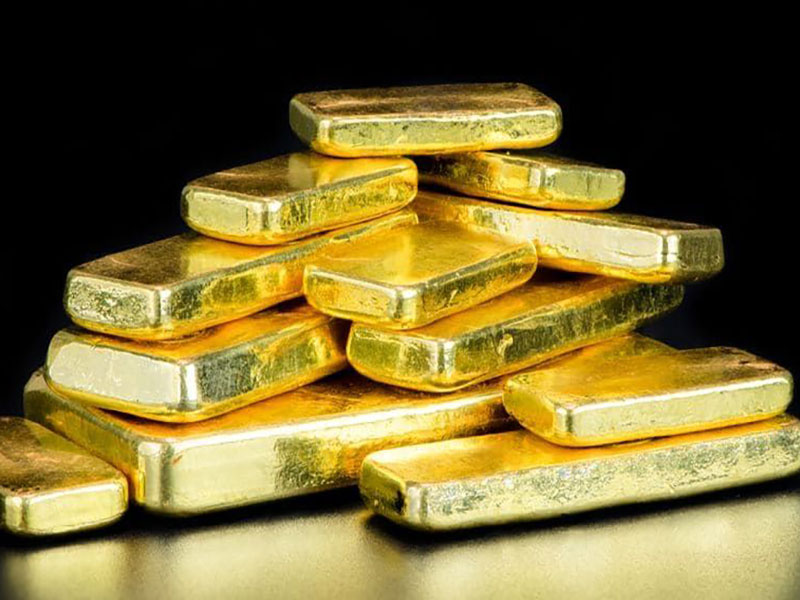 شمشهای طلا برای فروش