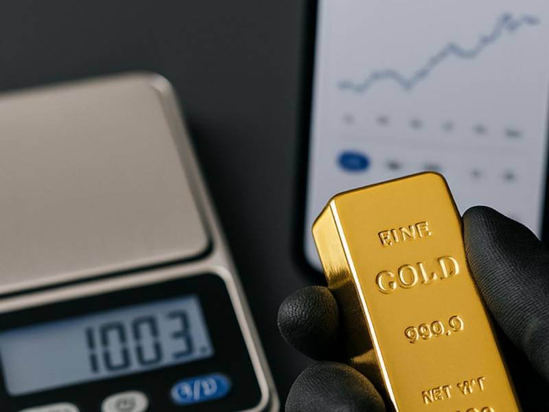 نحوه محاسبه قیمت لحظه ای طلا