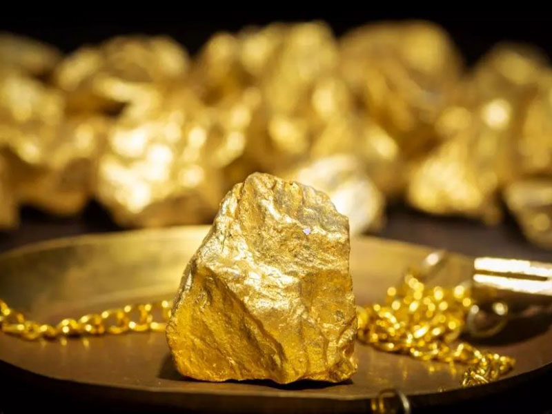 طلای آب شده بدون قالب