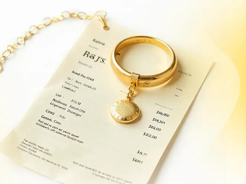 فاکتور فروش طلا و جواهر